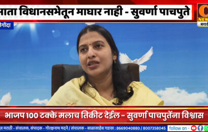 श्रीगोंदा – आता विधानसभेतून माघार नाही, भाजप मलाच तिकीट देणार – सुवर्णा पाचपुतेंना विश्वास