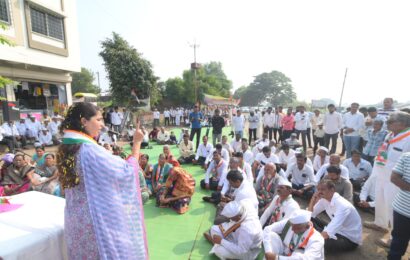 खरी निष्क्रियता ही राहाता तालुक्यात – जयश्री थोरातांनी विखेंच्या निष्क्रियतेचे वाचले पाढे