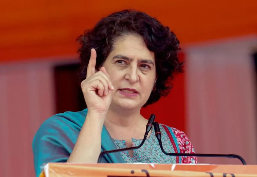 प्रियंका गांधी यांची शनिवारी शिर्डीमध्ये जाहीर सभा