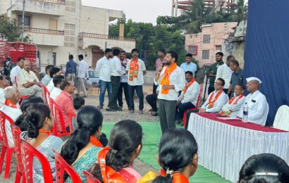 शेवटच्या श्वासापर्यंत जनतेसाठी काम करत राहणार – डॉ. सुजय विखे पाटील