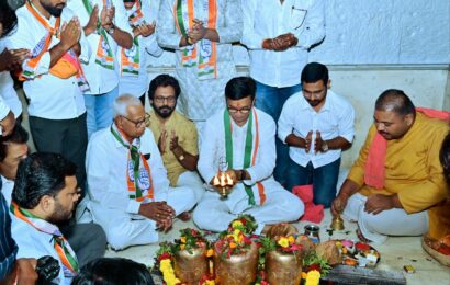 अभूतपूर्व जल्लोषात आमदार थोरात यांच्या प्रचाराचा शुभारंभ