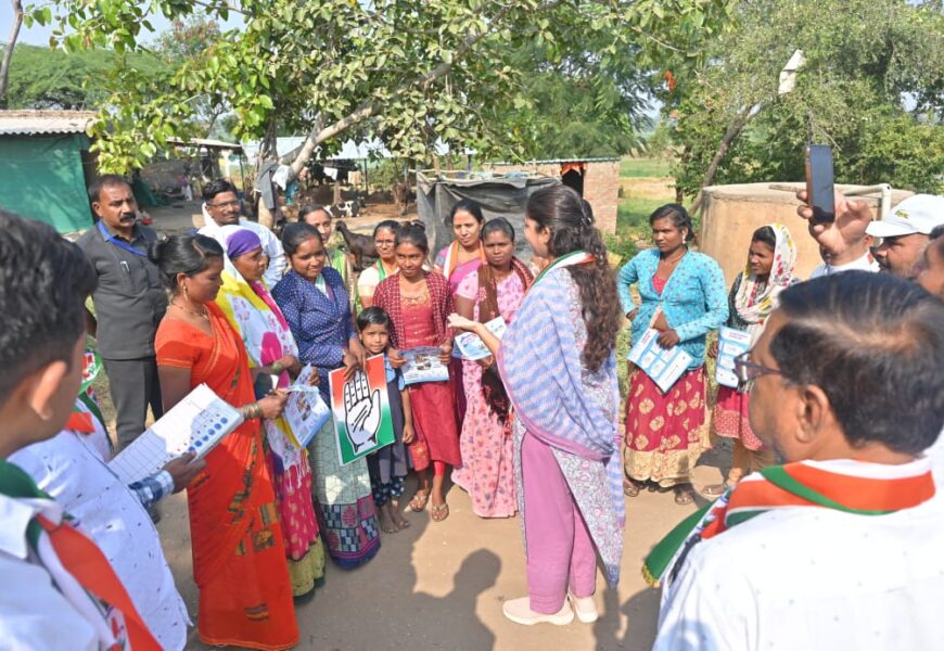 संगमनेर तालुक्यात गावोगावी संवाद यात्रा काढून प्रचाराची सांगता