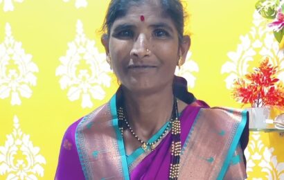 शारदा सोपान अरगडे यांच्या अकाली निधनाने गुंजाळवाडी आणि अरगडे मळ्यावर शोककळा