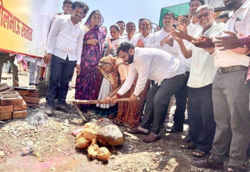 संगमनेर – घुलेवाडीत सव्वादोन कोटींच्या विकासकामांचा आमदार अमोल खताळ यांच्या हस्ते शुभारंभ