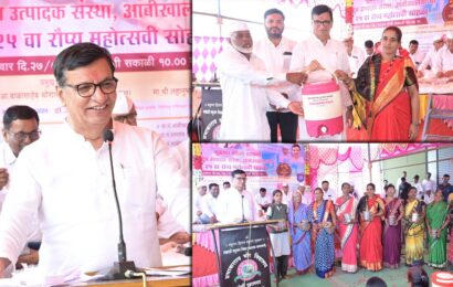 दूध व्यवसायात महिलांचे मोठे योगदान – माजी मंत्री थोरात दूध व्यवसायात महिलांचे मोठे योगदान – माजी मंत्री थोरात