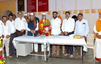 दादाभाऊ गुंजाळ यांचा भाजपने सन्मान केला – आमदार अमोल खताळ