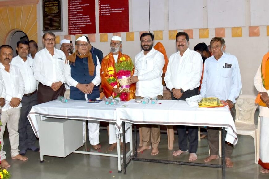दादाभाऊ गुंजाळ यांचा भाजपने सन्मान केला – आमदार अमोल खताळ