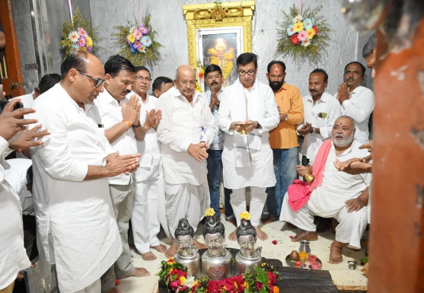 महादेव देवस्थानांसह तालुक्यातील विविध देवस्थानांना आदर्श बनवले – मा. मंत्री बाळासाहेब थोरात