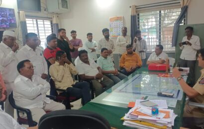 धार्मिकतेच्या नावावर खोटेपणा करून शांतता भंग करू नका – घुलेवाडी ग्रामस्थांचे आवाहन