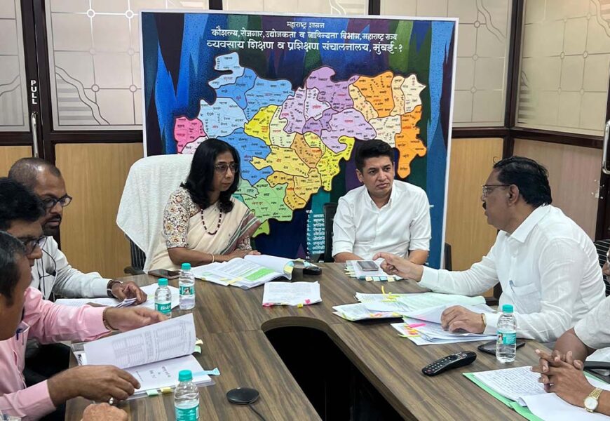 आमदार सत्यजित तांबे यांच्या प्रयत्नातून आयटीआय शिक्षकांचे प्रश्न सोडवण्यासाठी मंत्रालयात बैठक