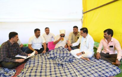 लोकनेते बाळासाहेब थोरात यांच्या मध्यस्थीतून सात दिवस सुरू असलेले उपोषण सुटले