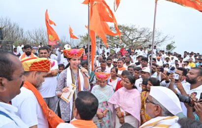 खा. निलेश लंके यांची गडकिल्ले संवर्धनाची मोहीम प्रेरणादायी – डॉ.जयश्रीताई थोरात