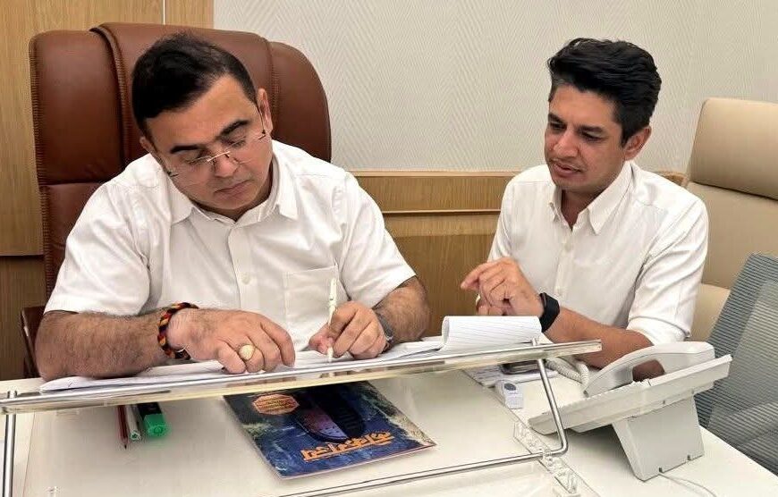 आमदार सत्यजीत तांबे यांनी घेतली राज्याचे पणन मंत्री जयकुमार रावल यांची भेट !