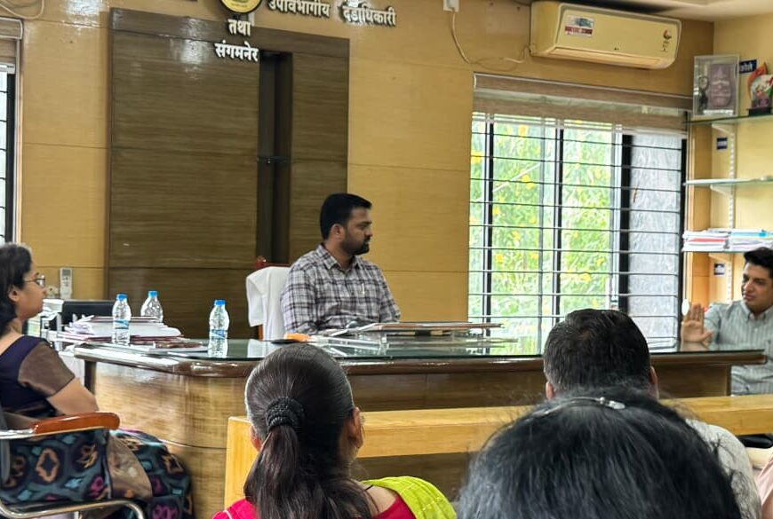 संगमनेरातील बे घरांना हक्काचं घर देण्यासाठी आमदार सत्यजीत तांबे यांचा पाठवपुरावा !