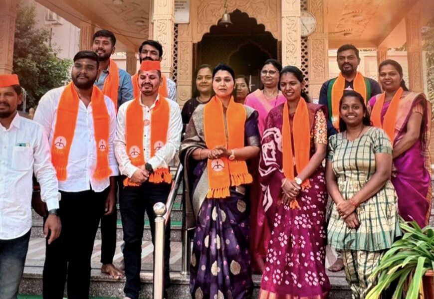 संगमनेरच्या विकासासाठी परिवर्तनाची नवी हाक! सुवर्णा खताळ यांना महिलांचा प्रचंड प्रतिसाद