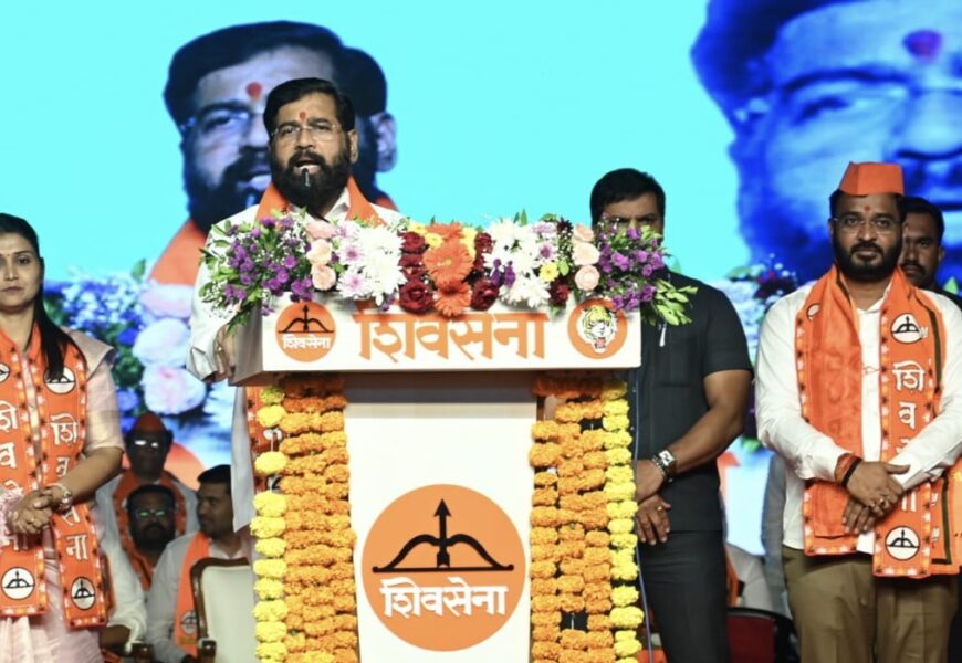 सुवर्णा खताळ यांच्या प्रचाराला शिवसेनेचे मुख्यनेते एकनाथ शिंदेंच्या सभेने मिळाले बळ !