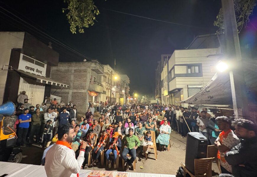 आरक्षणाचा प्रश्न सोडविण्यासाठी महायुतीच्या पाठीमागे भक्कम उभे रहा – आ.  खताळ