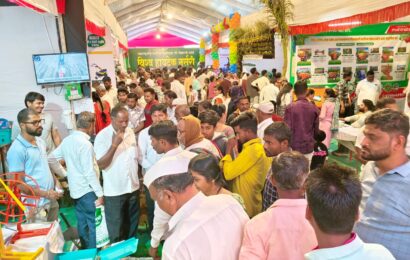 कृषी प्रदर्शनाला 3 लाख 9 हजार नागरिकांची भेट