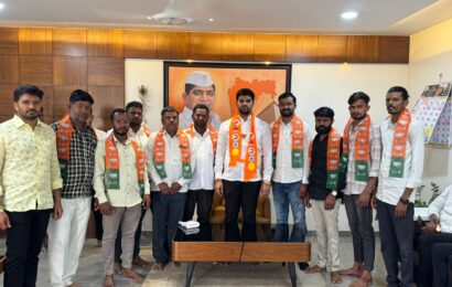 पिंपळगाव माळवीत भाजपची जोरदार एंट्री; तरुणांचा अक्षय कर्डिलेंवर विश्वास !